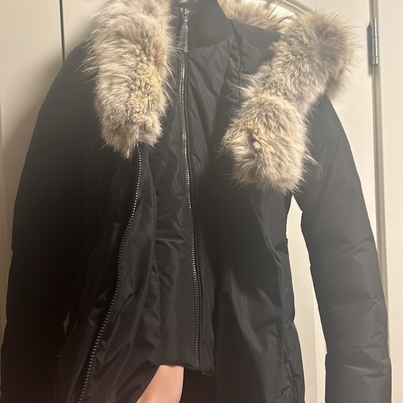 Sleek and Stylish Black Mackage Down Jacket (Size XS) - Picture 4 of 6